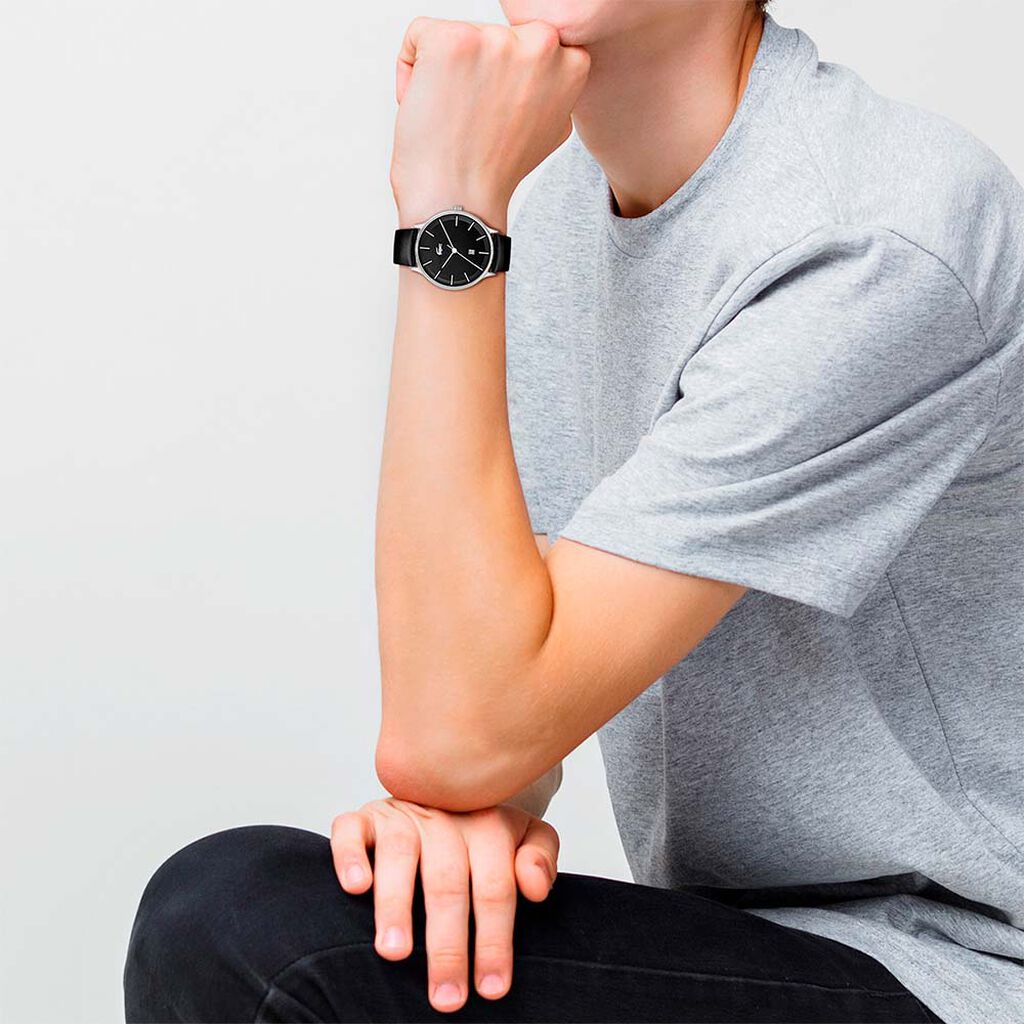Montre Lacoste Club Noir - Montres Homme | Histoire d’Or