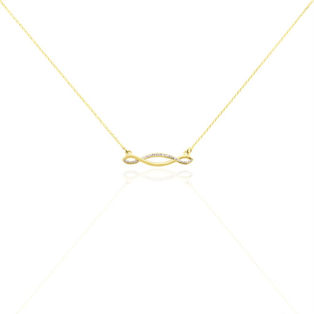 Collier Or Jaune Quintia - Colliers Femme | Histoire d&rsquo;Or