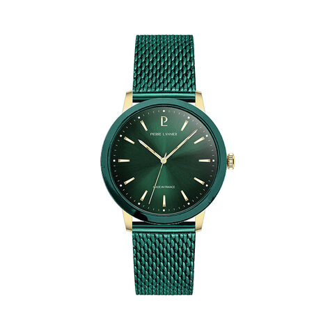 Montre Pierre Lannier Lannier Interval Vert - Montres Homme | Histoire d&rsquo;Or