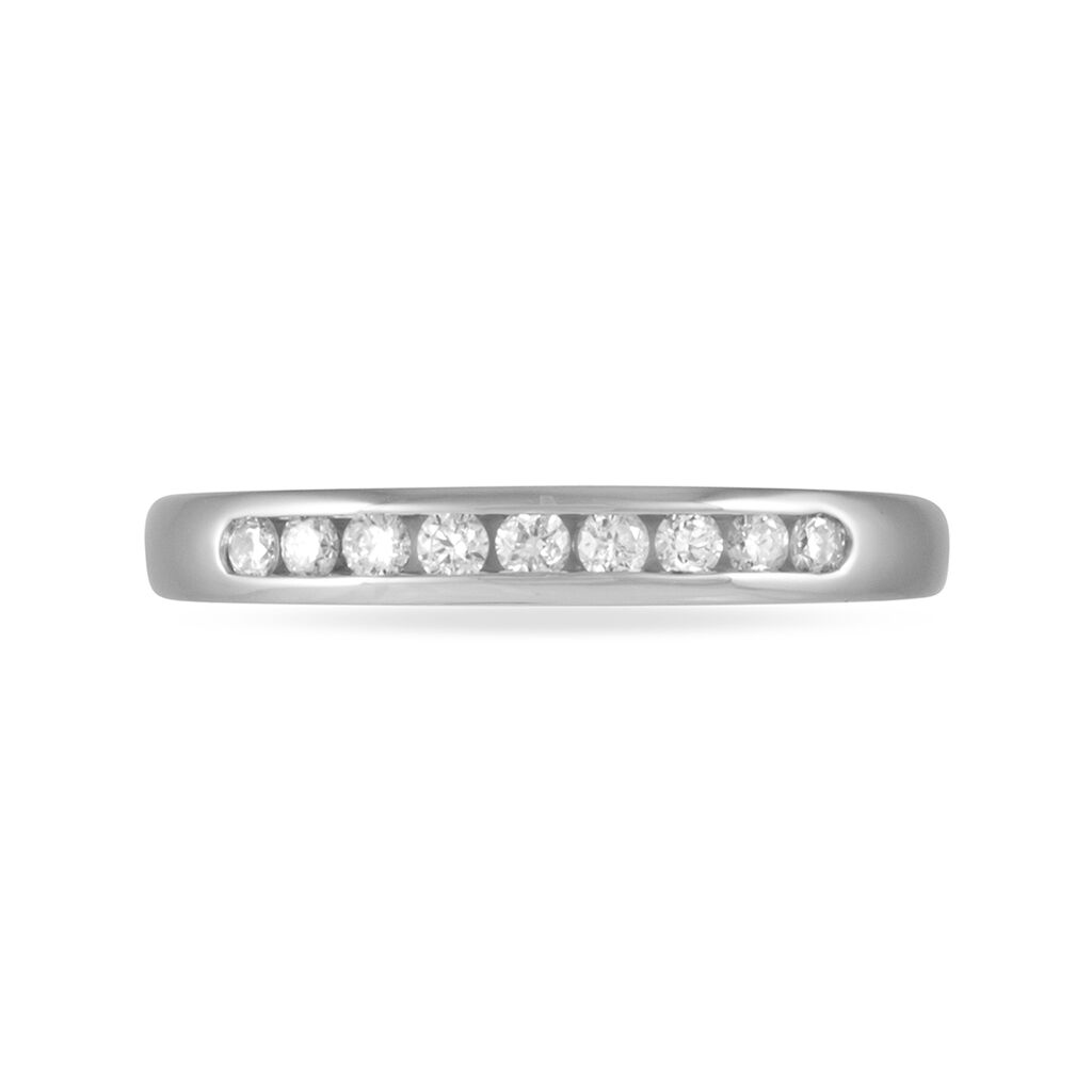 Alliance Giulia Or Blanc Diamant - Alliances Femme | Histoire d’Or