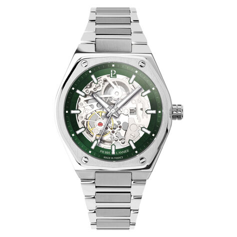 Montre Pierre Lannier Automatic Vert - Nouveautés Homme | Histoire d’Or