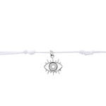 Bracelet Naxos Argent Blanc - Bracelets cordon Femme | Histoire d&rsquo;Or