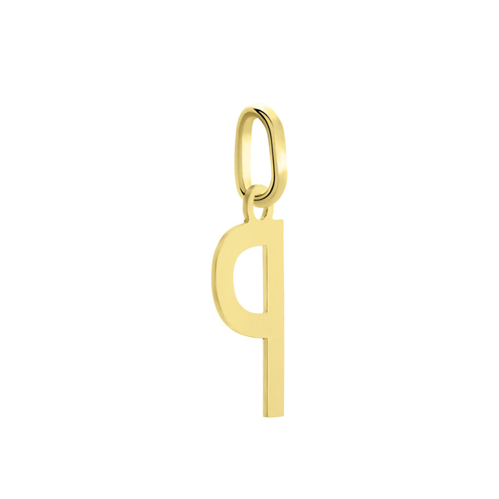 Pendentif Ionia Lettre Or Jaune - Pendentifs Famille | Histoire d’Or