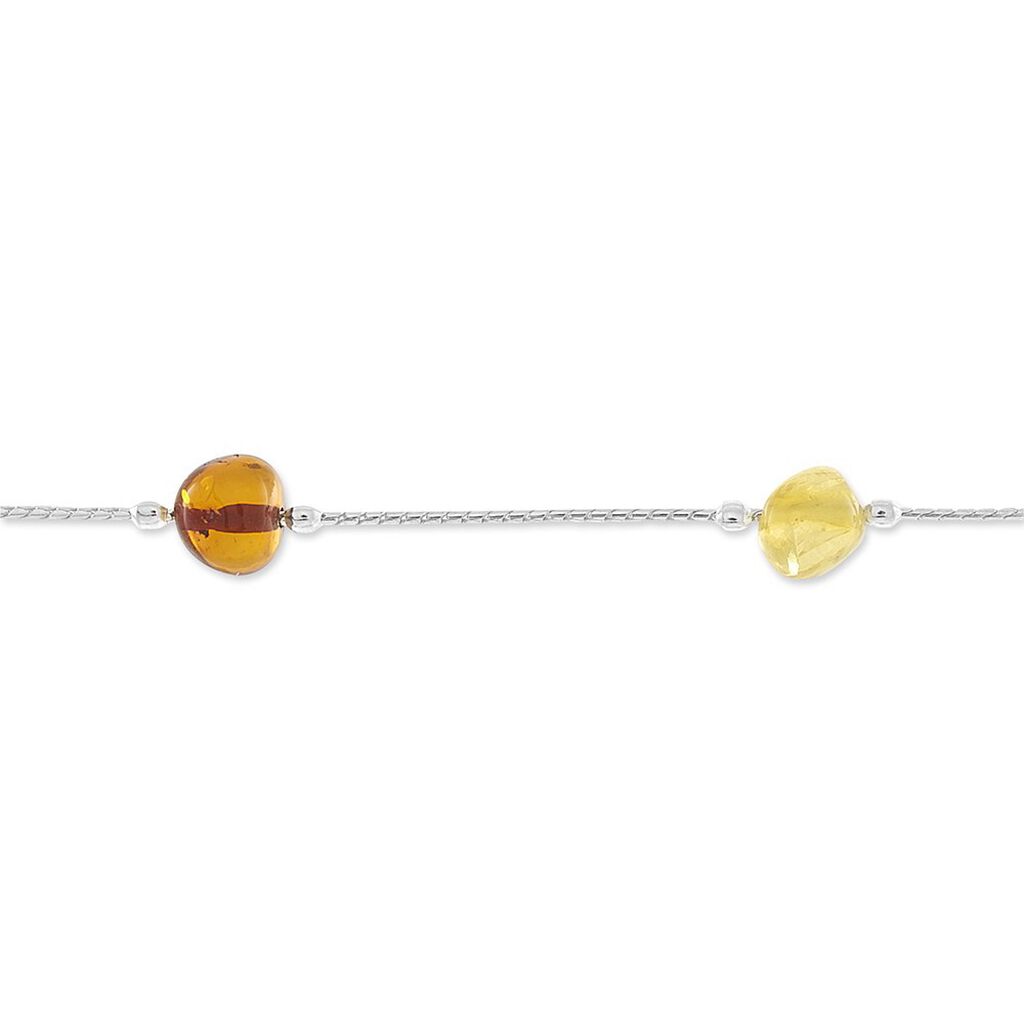 Bracelet Argent Blanc Siaae Ambres - Bracelets Femme | Histoire d&rsquo;Or