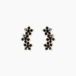 Bijoux D'oreilles Midnight Royalty Plaqu&eacute; Or Jaune Oxyde De Zirconium - Boucles d'oreilles fantaisie Femme | Histoire d&rsquo;Or