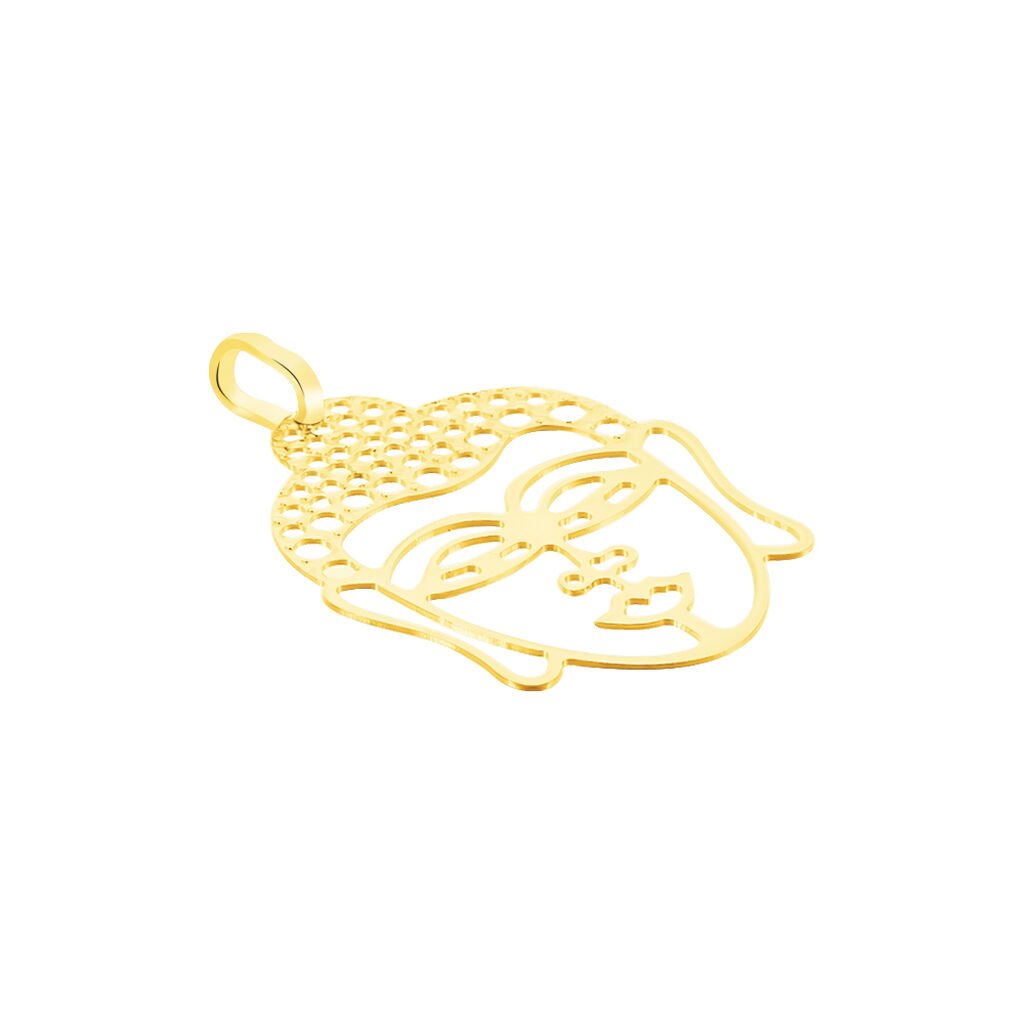 Pendentif Fazzia Bouddha Or Jaune - Pendentifs Femme | Histoire d&rsquo;Or
