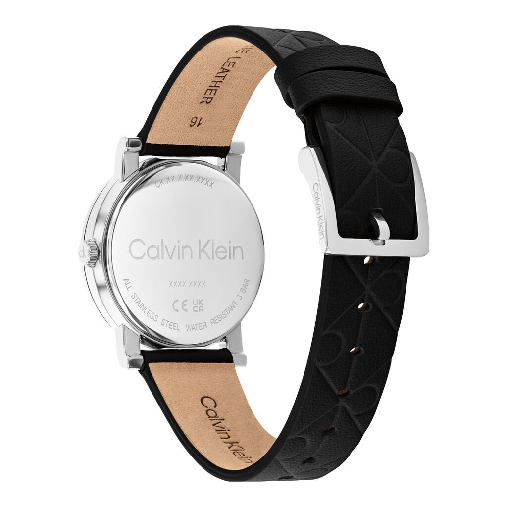 Montre Calvin Klein Monogram Noir - Nouveautés Femme | Histoire d’Or