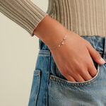 Bracelet Cheri Or Jaune Oxyde De Zirconium - Bracelets Femme | Histoire d&rsquo;Or