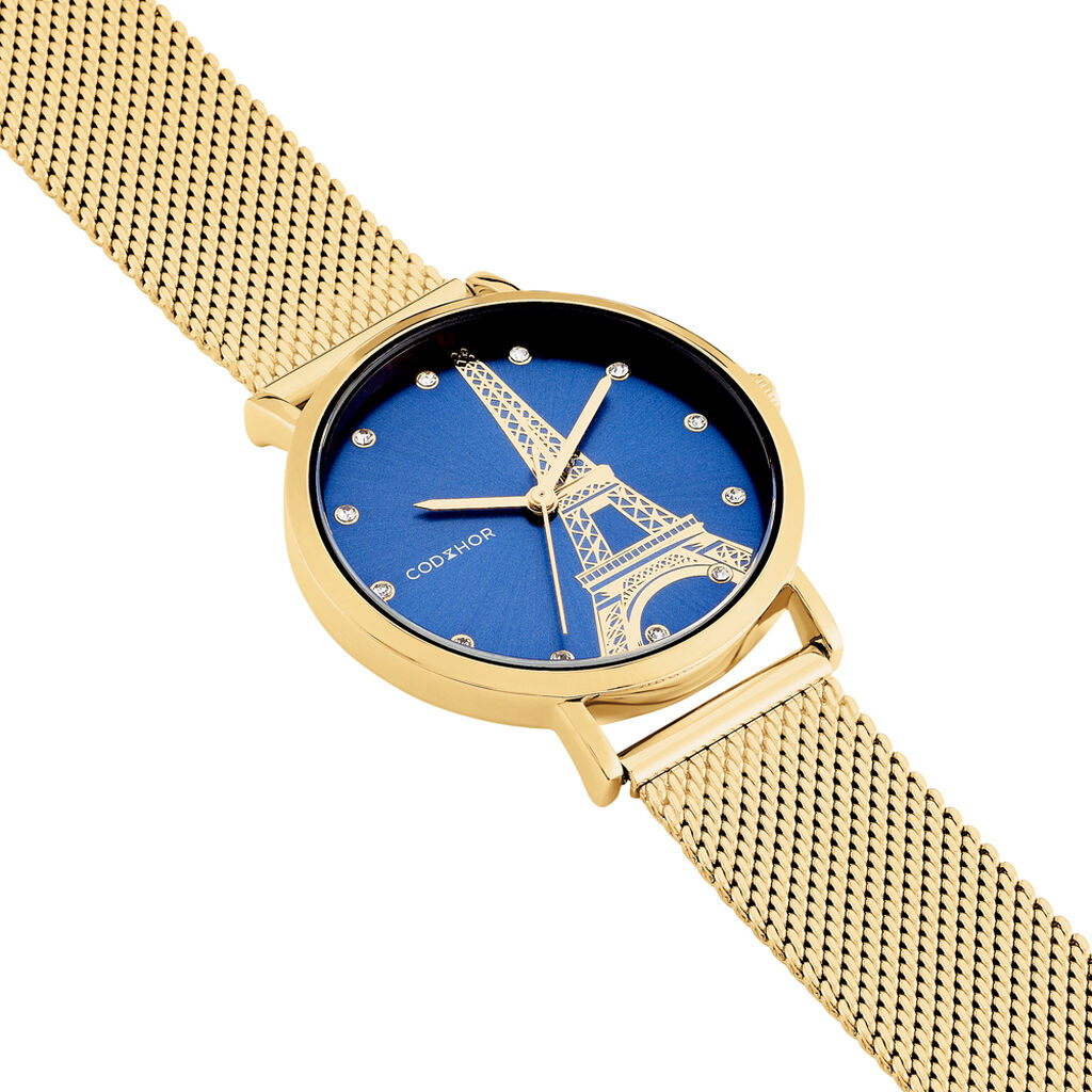 Montre Codhor Monument Bleu - Montres Femme | Histoire d’Or