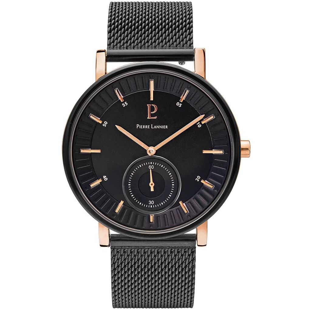Montre Pierre Lannier Woofer Noir - Montres Homme | Histoire d’Or
