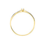 Bague Solitaire Hemera Or Jaune Diamant - Bagues solitaires Femme | Histoire d&rsquo;Or