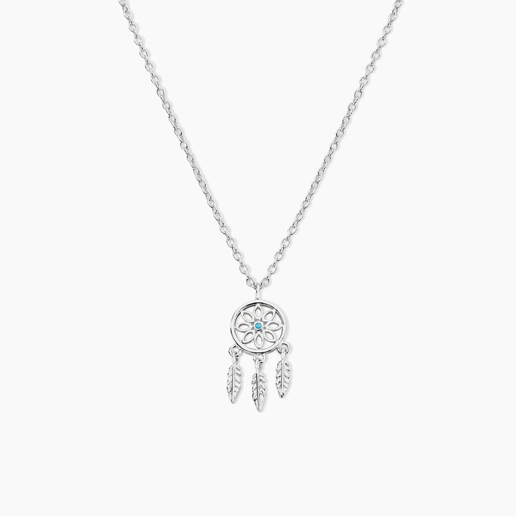 Collier Islene Argent Blanc Oxyde De Zirconium - Colliers fantaisie Femme | Histoire d’Or