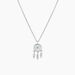 Collier Islene Argent Blanc Oxyde De Zirconium