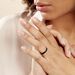 Bague Volta Ceramique Noir Céramique - Bagues avec pierre Femme | Histoire d’Or