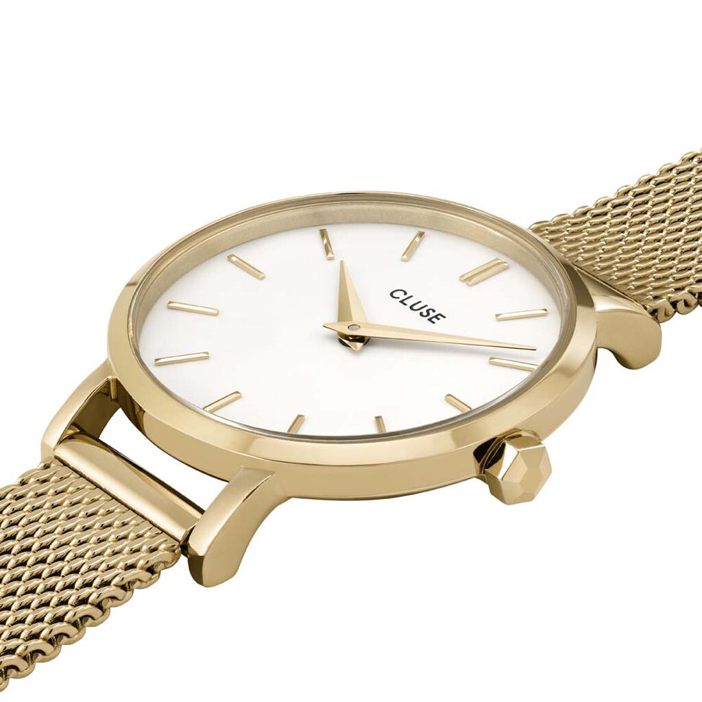 Montre Cluse Boho Chic Petite Blanc - F&ecirc;te des m&egrave;res Femme | Histoire d&rsquo;Or