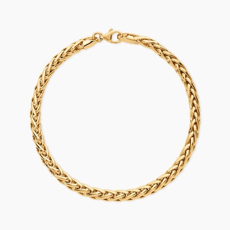 Bracelet Jany Argent Dor&eacute; A L'Or 750/1000 - Bijoux sans pierre Femme | Histoire d&rsquo;Or