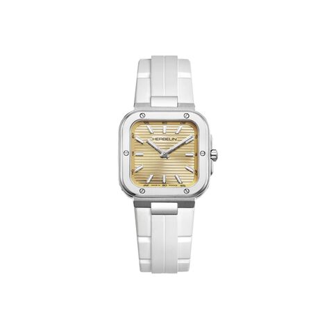 Montre Herbelin Cap Camarat Square Champagne - Montres Femme | Histoire d’Or