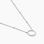 Collier Argent Blanc Cari - Colliers fantaisie Femme | Histoire d&rsquo;Or