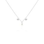 Collier Shehla Argent Blanc Perle De Culture - Colliers fantaisie Femme | Histoire d&rsquo;Or