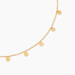 Collier Eleonora Argent Dor&eacute; A L'Or 750/1000 - Bijoux sans pierre Femme | Histoire d&rsquo;Or
