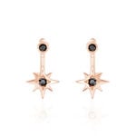 Bijoux D'oreilles Evora Argent Rose Oxyde De Zirconium - Boucles d'oreilles fantaisie Femme | Histoire d&rsquo;Or
