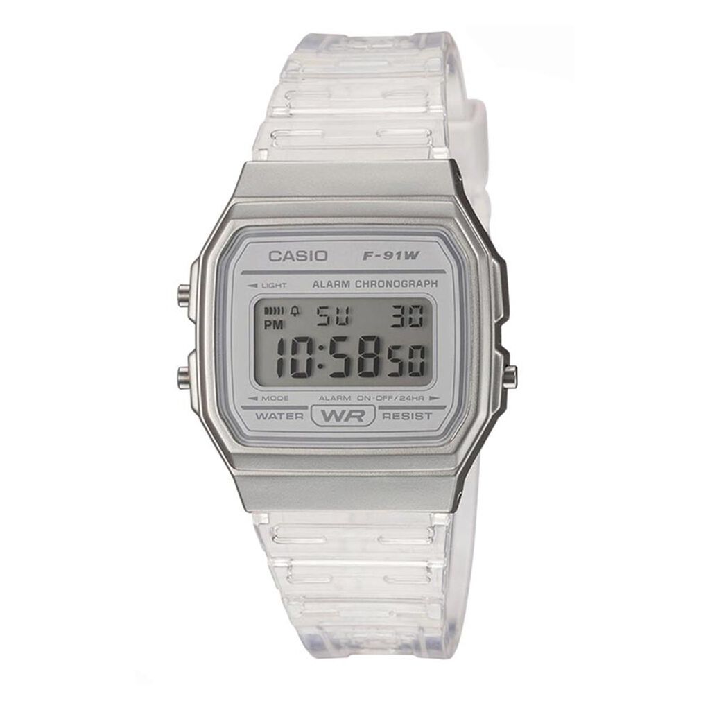 Montre Casio Collection Vintage Edgy Blanc - Montres Unisex | Histoire d&rsquo;Or