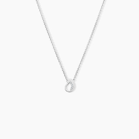 Collier Argent Sylvan Oxydes De Zirconium - Colliers fantaisie Femme | Histoire d&rsquo;Or