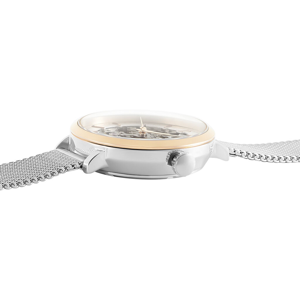 Montre Pierre Lannier Automatique 35 Argent - Montres Femme | Histoire d’Or