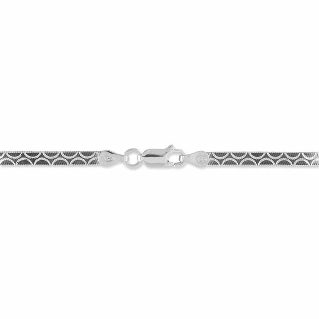 Bracelet Kalyane Argent Bicolore - Bracelets chaîne Femme | Histoire d’Or