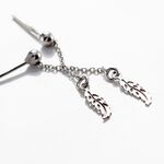 Boucles D'oreilles Pendantes Argent Blanc Maic - Boucles d'oreilles fantaisie Femme | Histoire d&rsquo;Or