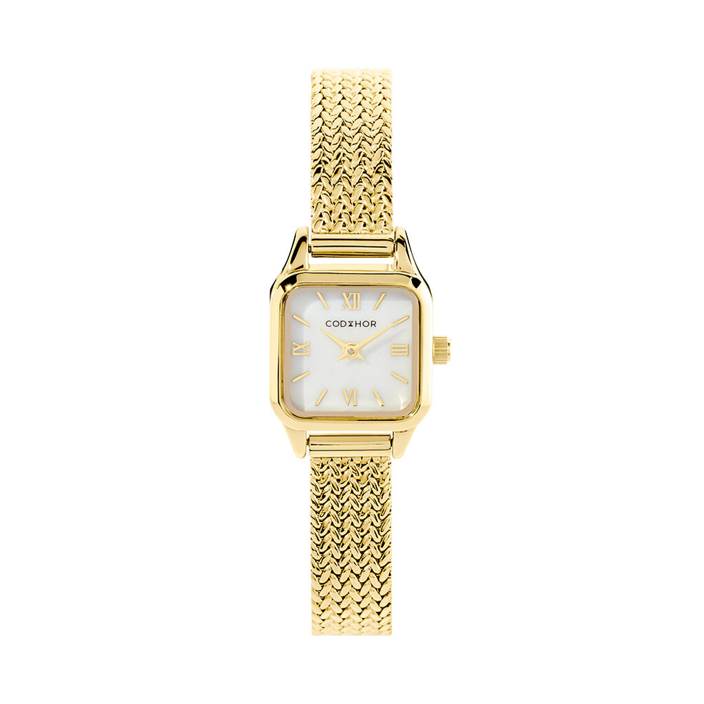 Montre Codhor Leonie Nacre Blanche - Montres Femme | Histoire d&rsquo;Or