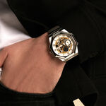 Montre Montignac Octagon Blanc - F&ecirc;te des p&egrave;res Homme | Histoire d&rsquo;Or