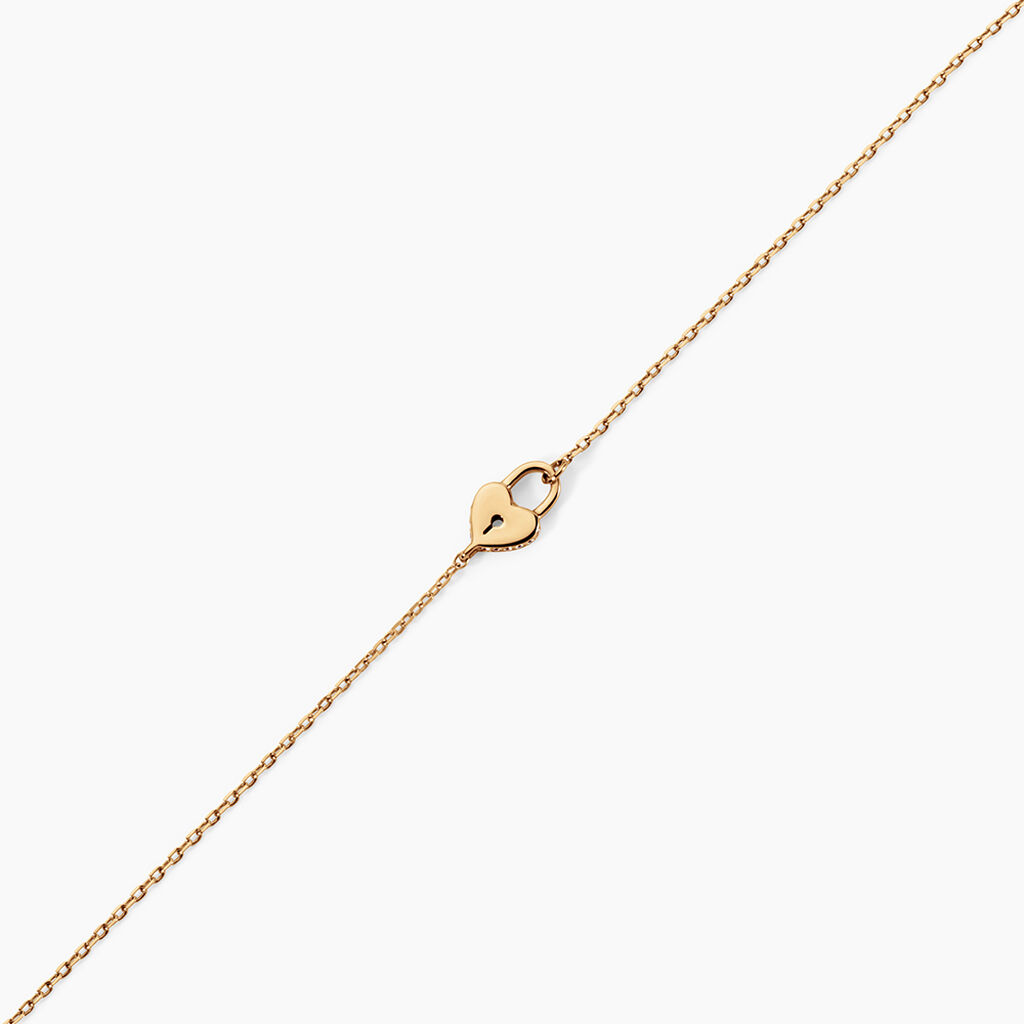 Bracelet Forever Plaqu&eacute; Or Jaune - F&ecirc;te des m&egrave;res Femme | Histoire d&rsquo;Or