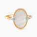 Bague Tahina Or Jaune Nacre Diamant - Bagues solitaires Femme | Histoire d’Or