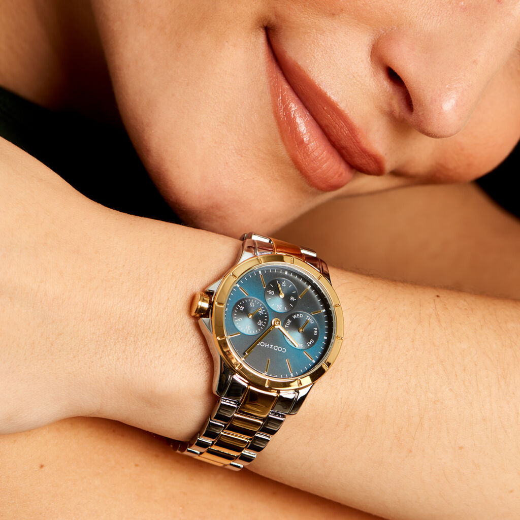 Montre Codhor Juliette Bleu - Montres Femme | Histoire d’Or