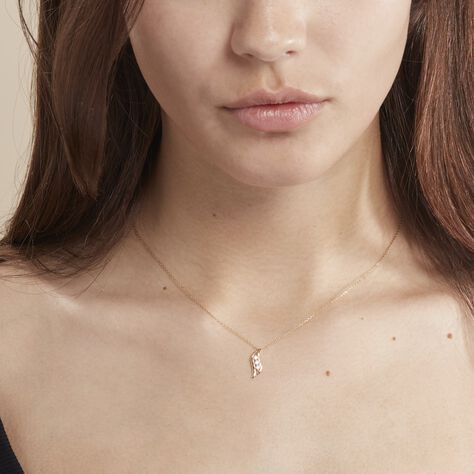 Collier Caline Or Jaune Diamant - Colliers Femme | Histoire d’Or