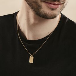 Collier Plaqué Or Quintien - Colliers Zodiaque Homme | Histoire d’Or