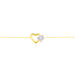 Bracelet Charlelie Or Jaune Oxyde - Bracelets Coeur Femme | Histoire d’Or