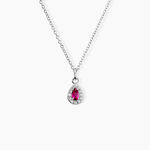 Collier Tania Argent Blanc Oxyde De Zirconium - F&ecirc;te des m&egrave;res Femme | Histoire d&rsquo;Or