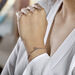 Bracelet Jonc Rosita Argent Blanc - Bracelets joncs Femme | Histoire d’Or