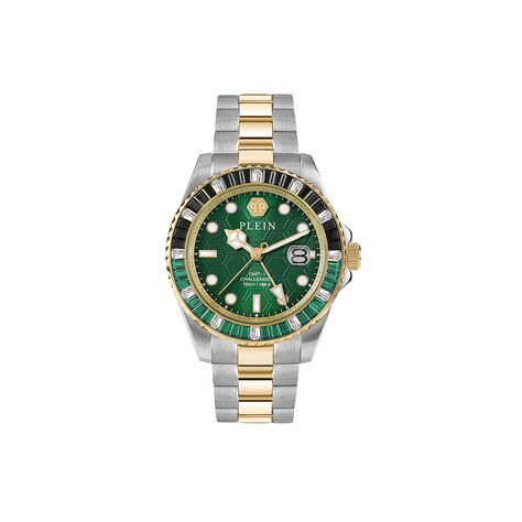 Montre Philipp Plein Gmt-i Challenger Vert - Montres Homme | Histoire d’Or