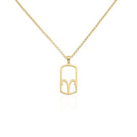Collier Plaqué Or Prospero - Colliers Zodiaque Homme | Histoire d’Or