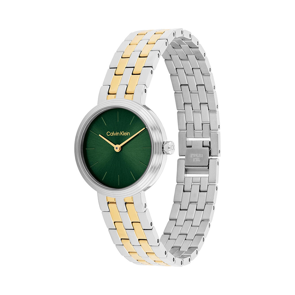 Montre Calvin Klein Forme Vert - Montres Femme | Histoire d&rsquo;Or