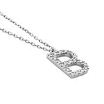 Collier Oran Or Blanc Diamant - Colliers Femme | Histoire d&rsquo;Or