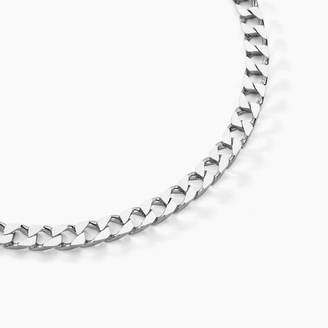 Collier Maille Santino Argent Blanc - Chaines Homme | Histoire d’Or