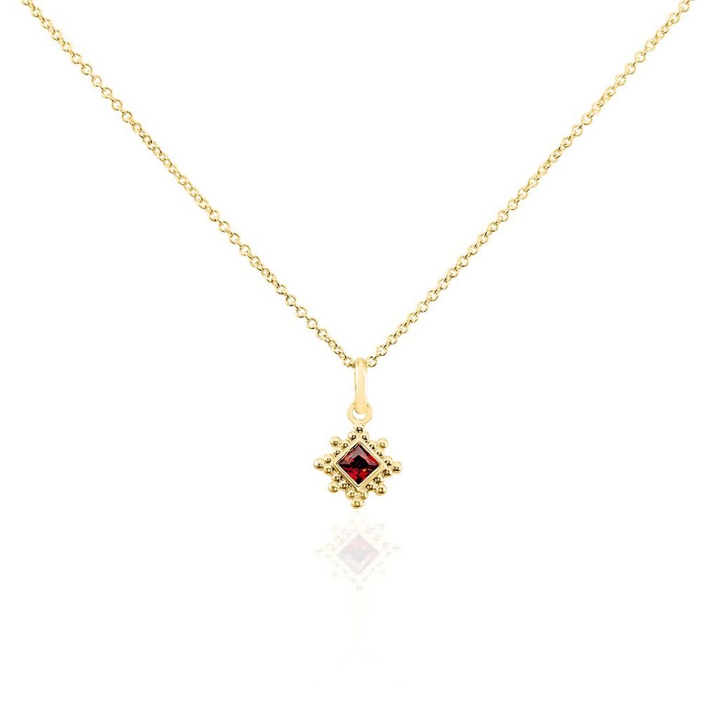 Collier Bobbie Plaqué Or Jaune Oxyde De Zirconium - Colliers Femme | Histoire d’Or