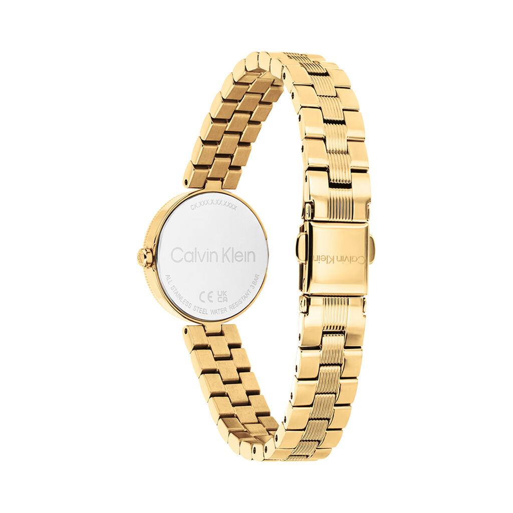 Montre Calvin Klein Gleam Champagne - Montres Femme | Histoire d&rsquo;Or