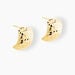 Boucles D'oreilles Puces Linddya Or Jaune - Clous d'oreilles Femme | Histoire d’Or