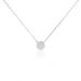 Collier Argent Blanc Turin Oxydes De Zirconium - Colliers fantaisie Femme | Histoire d’Or