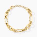 Bracelet Noane Acier Dor&eacute; - Bracelets Femme | Histoire d&rsquo;Or